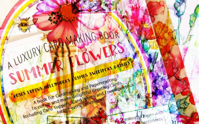 Card Making Book – Getting Creative with ‘Summer Flowers – A Luxury Card Making Book’ by Kay Burton Creative Artist