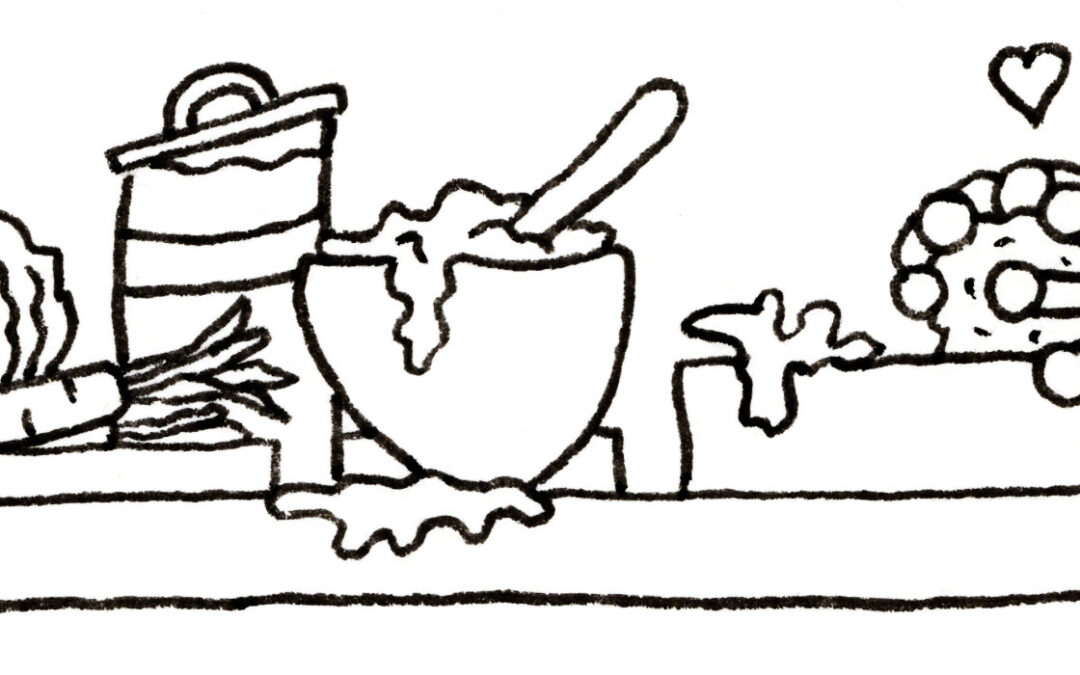 A Frog Cartoon: “The Lunchbox Surprise” – Frog’s Bucket List