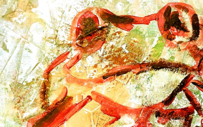 Mixed Media Art Techniques for Frog Art