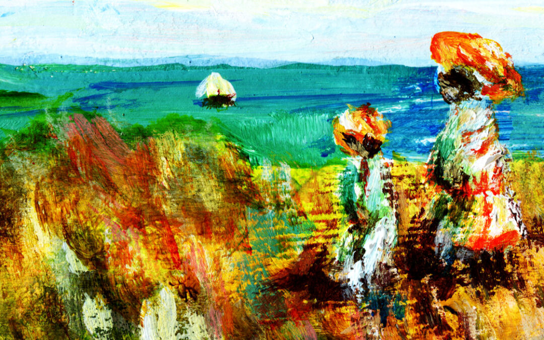 Cliff Walk at Pourville by Monet – Impressionism for a Summer’s Day