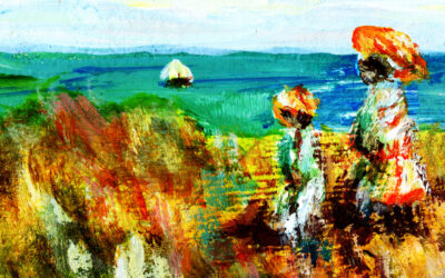 Cliff Walk at Pourville by Monet – Impressionism for a Summer’s Day