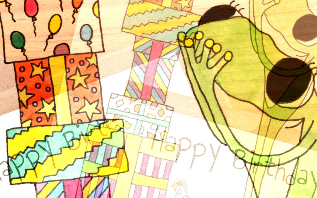 Frog Birthday Card Anyone? (A Frog’s Bucket List Update)